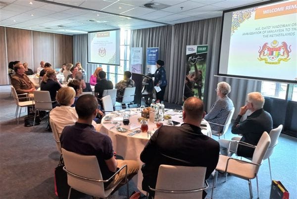 H.E. Nadzirah Osman, de ambassadeur van Maleisië in Nederland, gaf een hoopvol signaal
