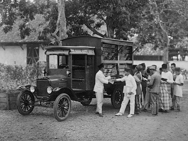 Volkslectuur ‘Reizende bibliotheek’