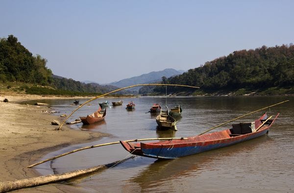 Mekongcruise van Thailand naar Laos (Foto Sander Groen)