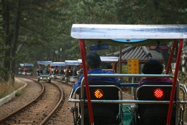 Samcheok Ocean Rail Bike, Zuid-Korea