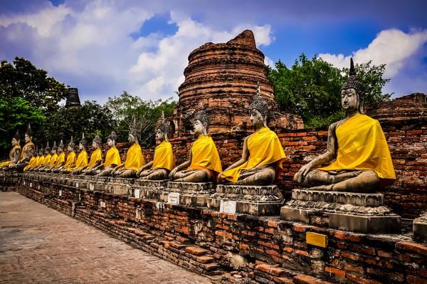 Ayutthaya,Historical,Park,Covers,The,Ruins,Of,The,Old,City