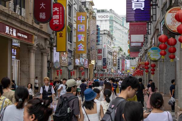 Bevolking China afgenomen