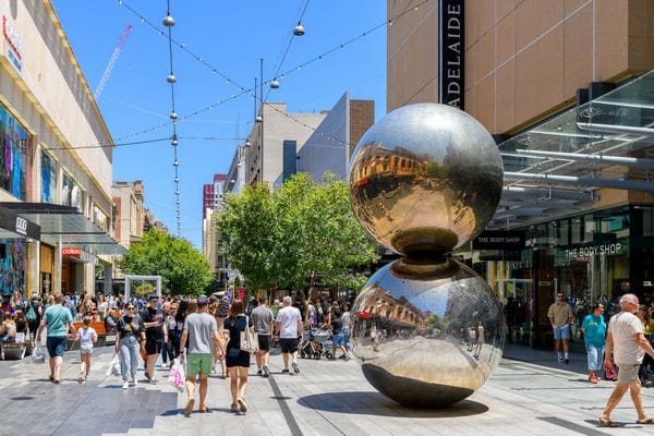 Rundle Mall, Adelaide - Foto Shutterstock