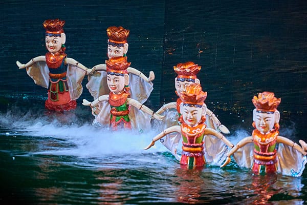 Waterpoppentheater in Vietnam