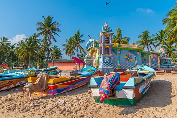 Bala Murugan Temple bij Trincomalee, Sri Lanka