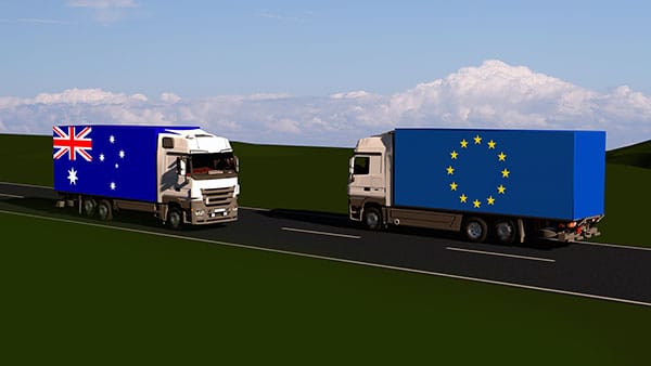 Handelsakkoord Australië en de Europese Unie